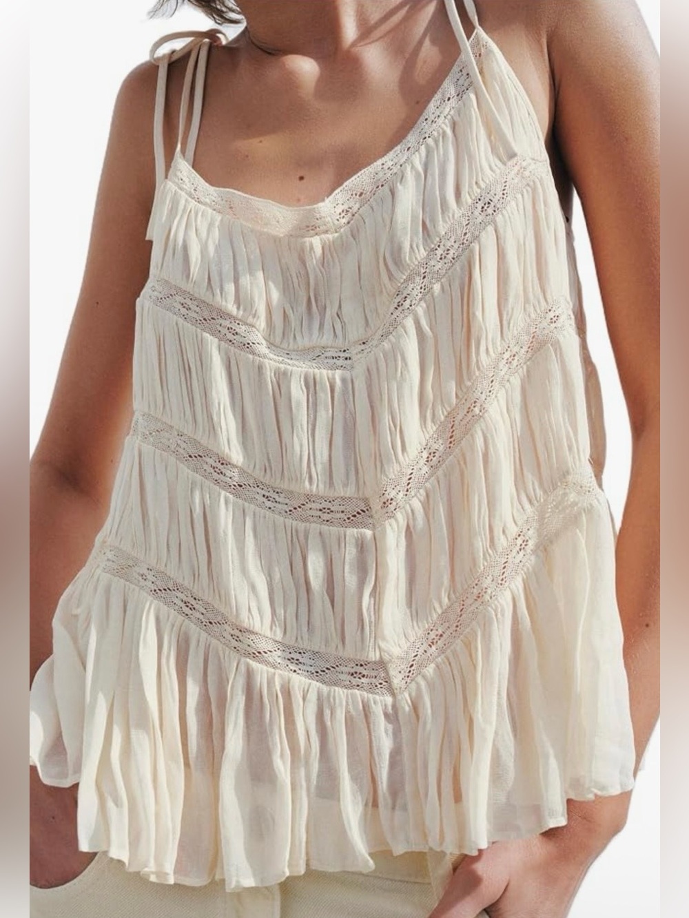 Zara Layered Top New With Tags